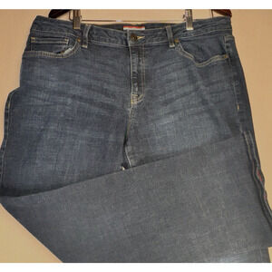 Tommy Hilfiger Blue Jeans 16s Women's Bootcut Dark Wash Denim Cotton